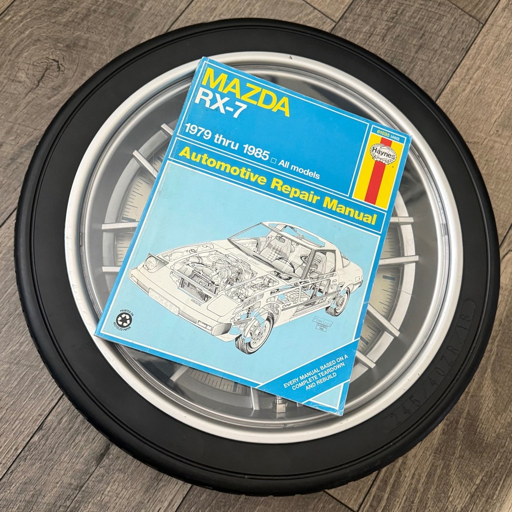 Haynes Mazda RX-7 Automotive Repair Manual 1979-1985 All Models 460 Table Decor